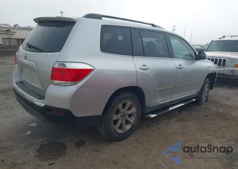 2012 Toyota Highlander Se V6 from USA, damaged, VIN 5TDZK3EH3CS050121